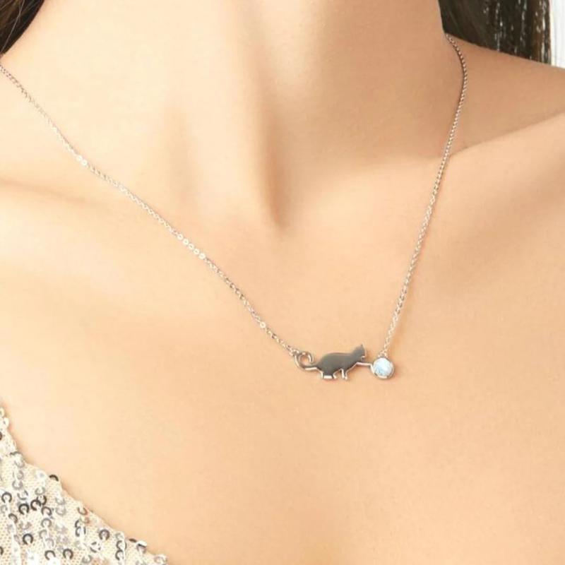 Collier Vintage Kitty