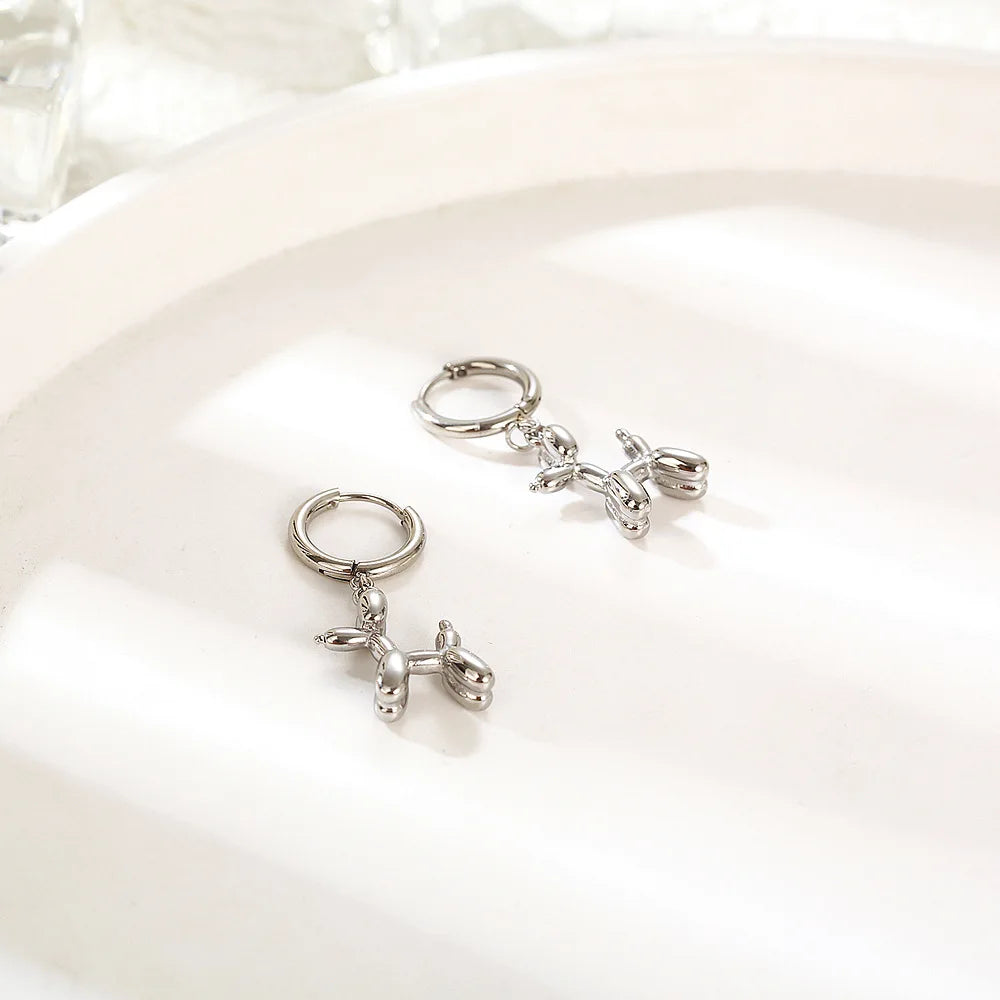 Boucles d'oreilles Mini Ballon Chien
