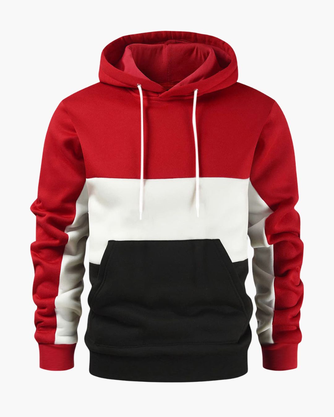 Le Sweat à Capuche Patchwork