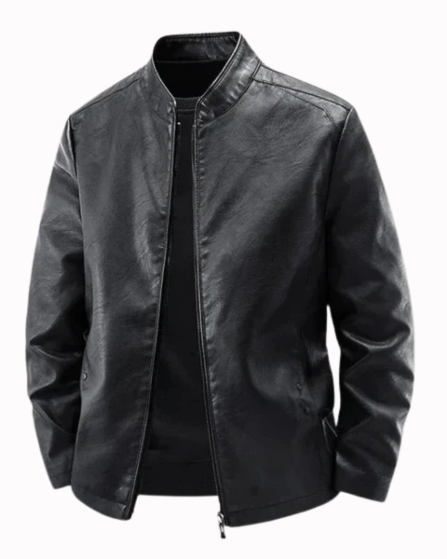 Veste en Cuir de Motard