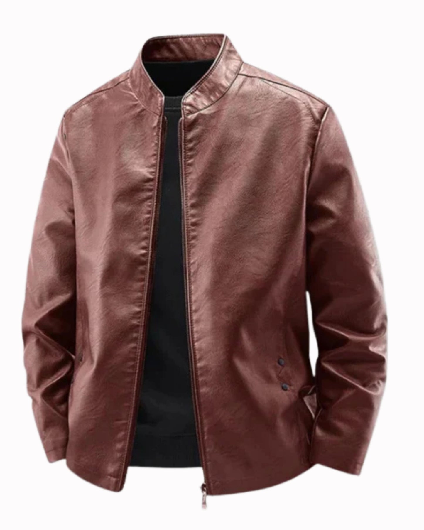 Veste en Cuir de Motard