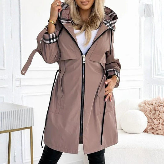 Monica | Manteau Zippé Imperméable