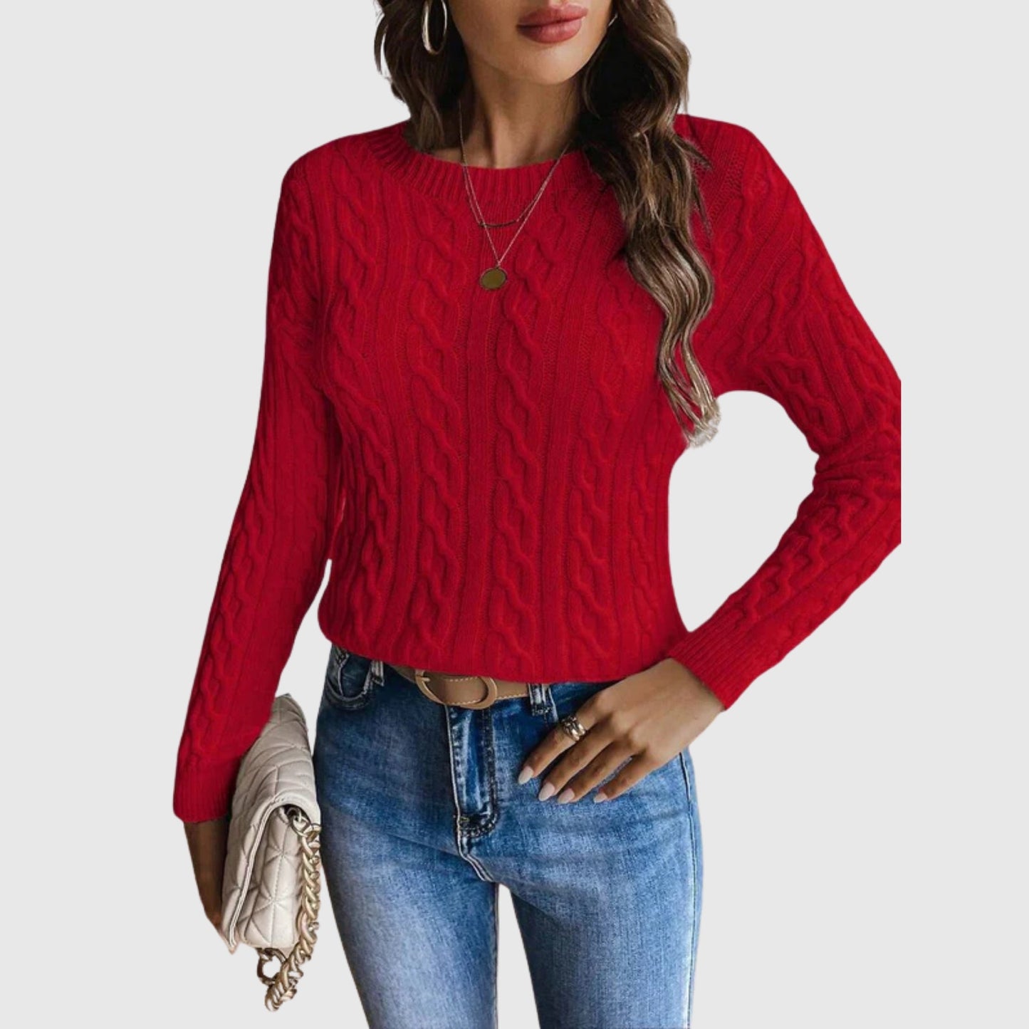 Emery | Pull en Maille Câble Confortable