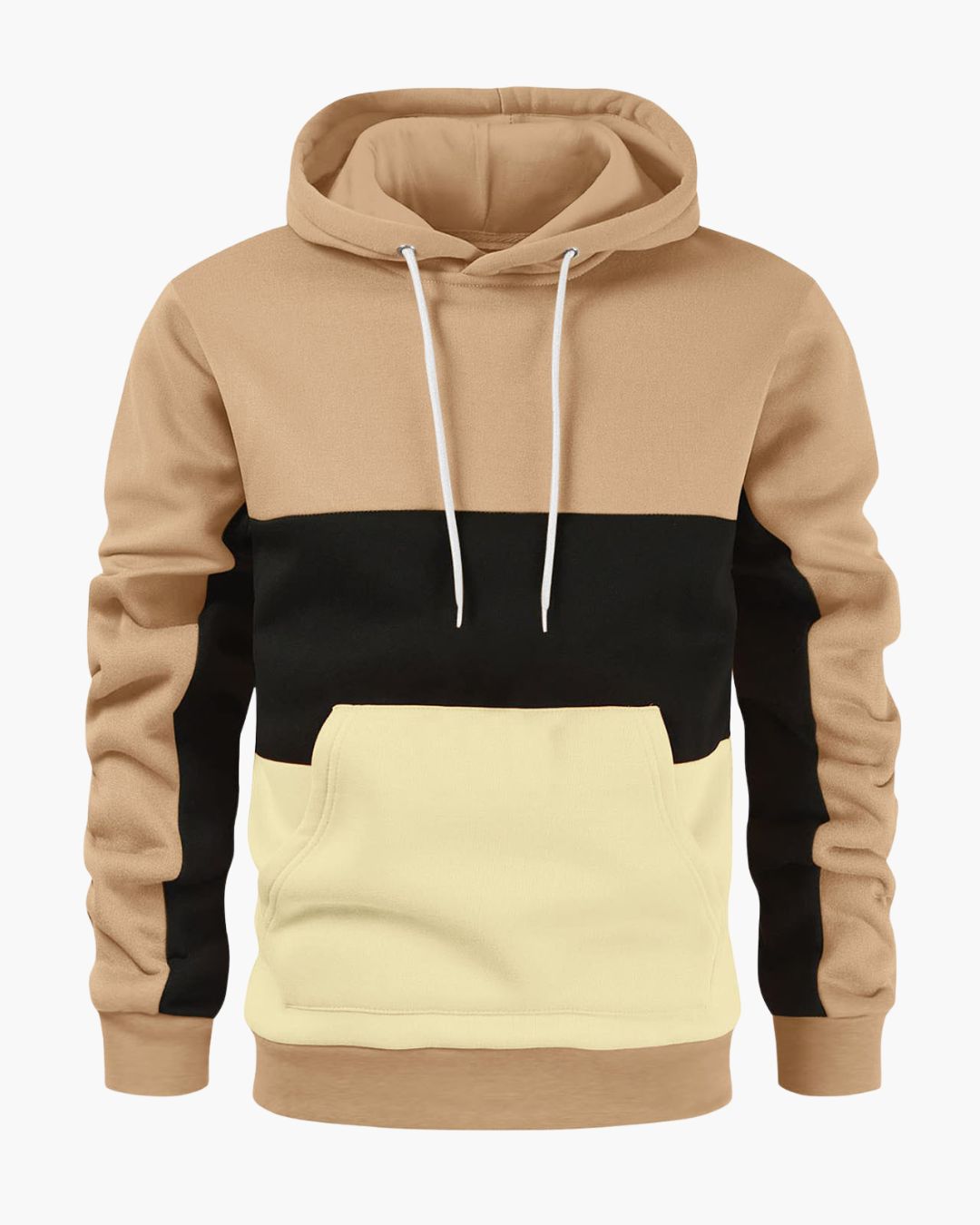 Le Sweat à Capuche Patchwork