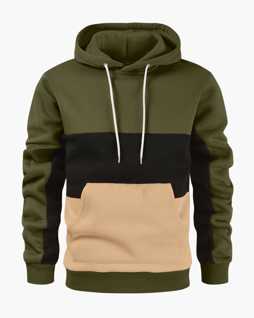 Le Sweat à Capuche Patchwork