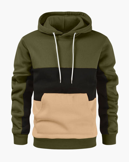 Le Sweat à Capuche Patchwork