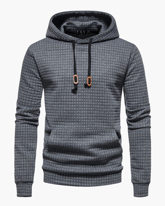 Le Pull à Capuche Jacquard