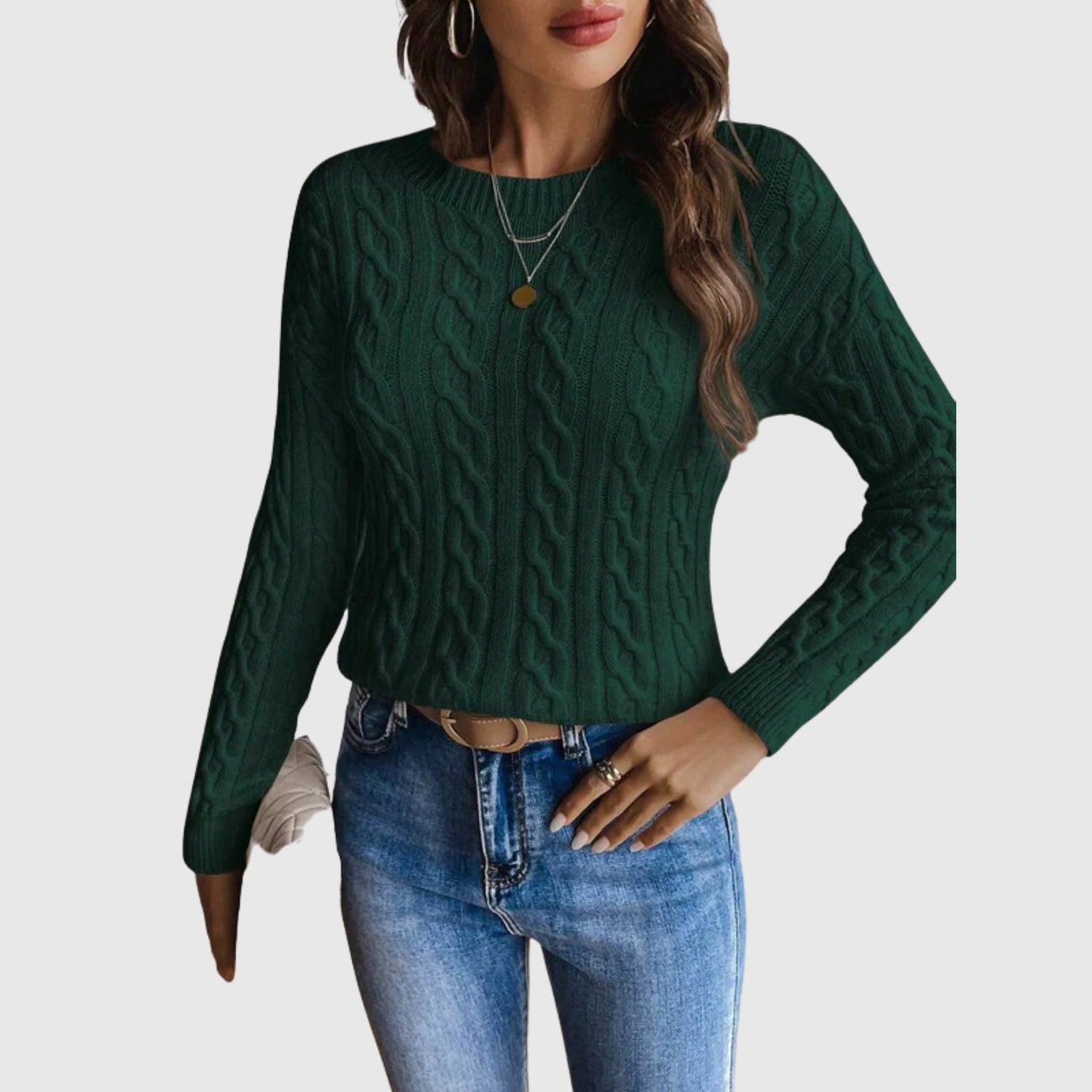 Emery | Pull en Maille Câble Confortable