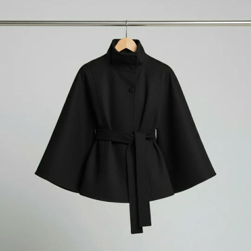 Cosette | Veste à col montant et ceinture