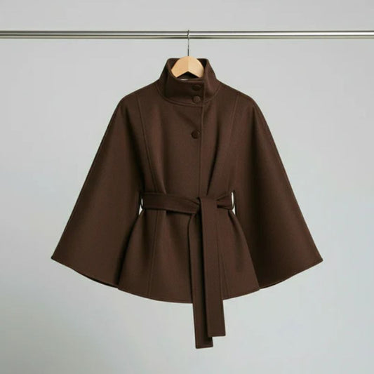 Cosette | Veste à col montant et ceinture