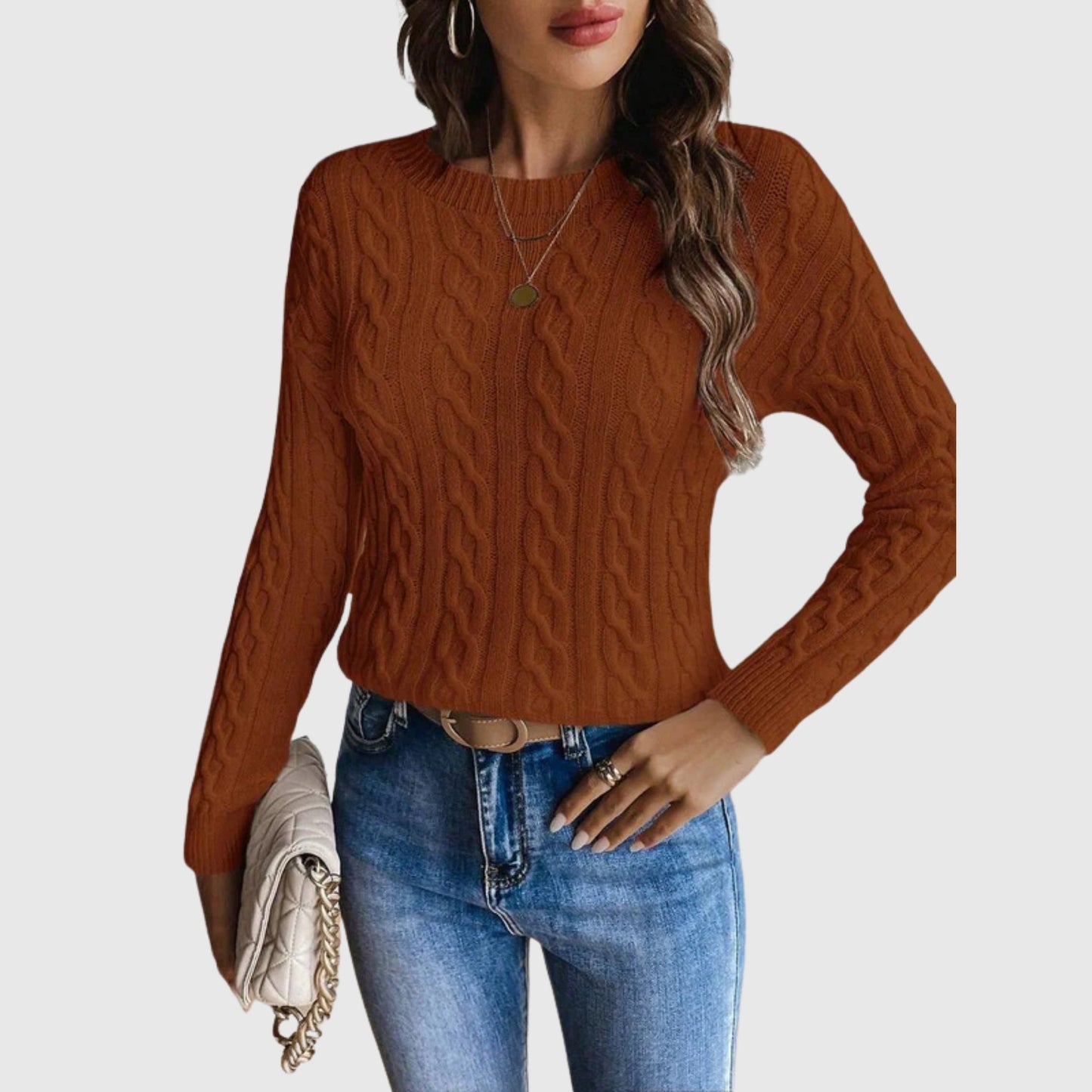 Emery | Pull en Maille Câble Confortable