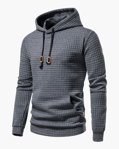 Le Pull à Capuche Jacquard