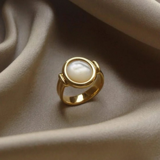 Bague en Perle Élégante