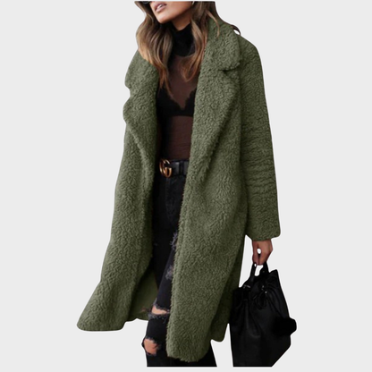 Alliah | Manteau Long en Fleece