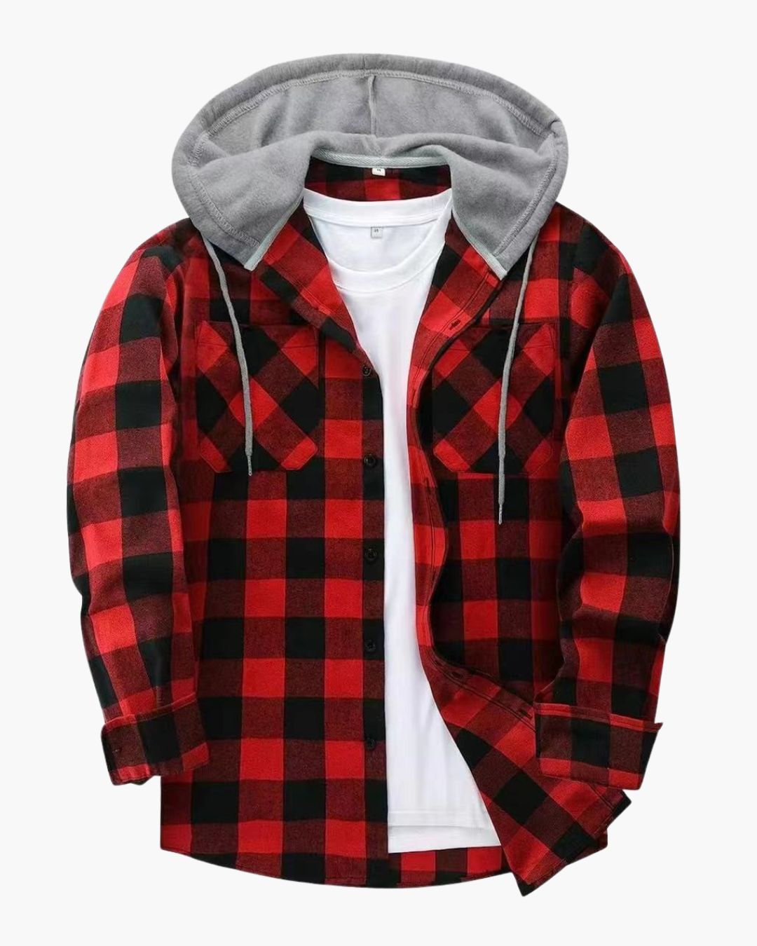 La Chemise à Capuche à Carreaux