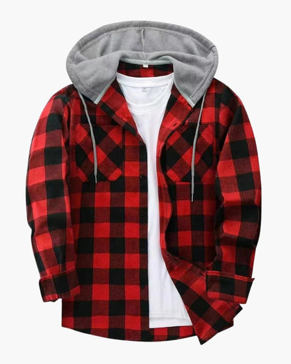 La Chemise à Capuche à Carreaux