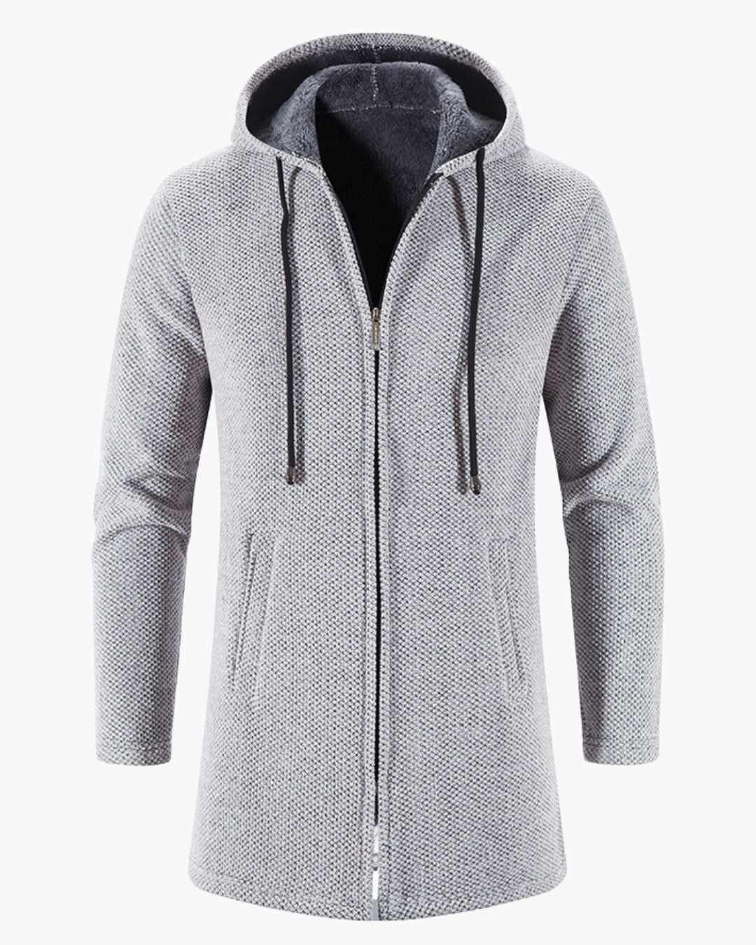 Le Cardigan à Capuche en Fleece