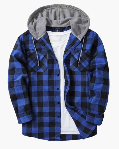 La Chemise à Capuche à Carreaux