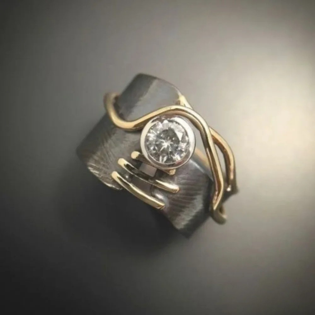 Bague Vintage Silver Glow