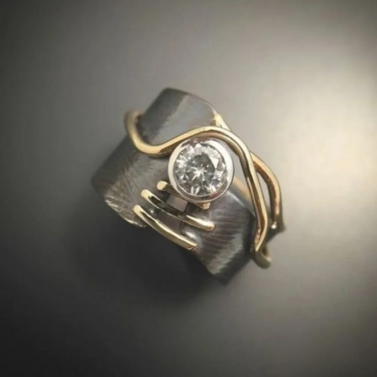 Bague Vintage Silver Glow