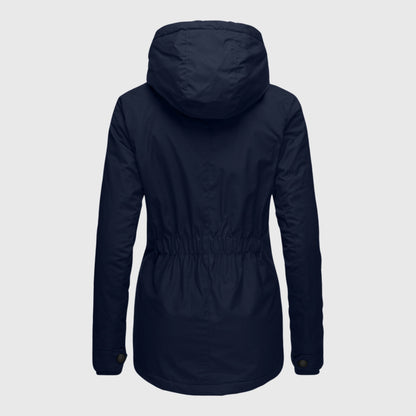 Claire | Veste d'hiver avec doublure en fausse fourrure