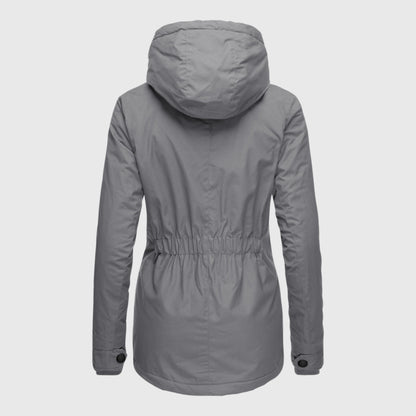 Claire | Veste d'hiver avec doublure en fausse fourrure