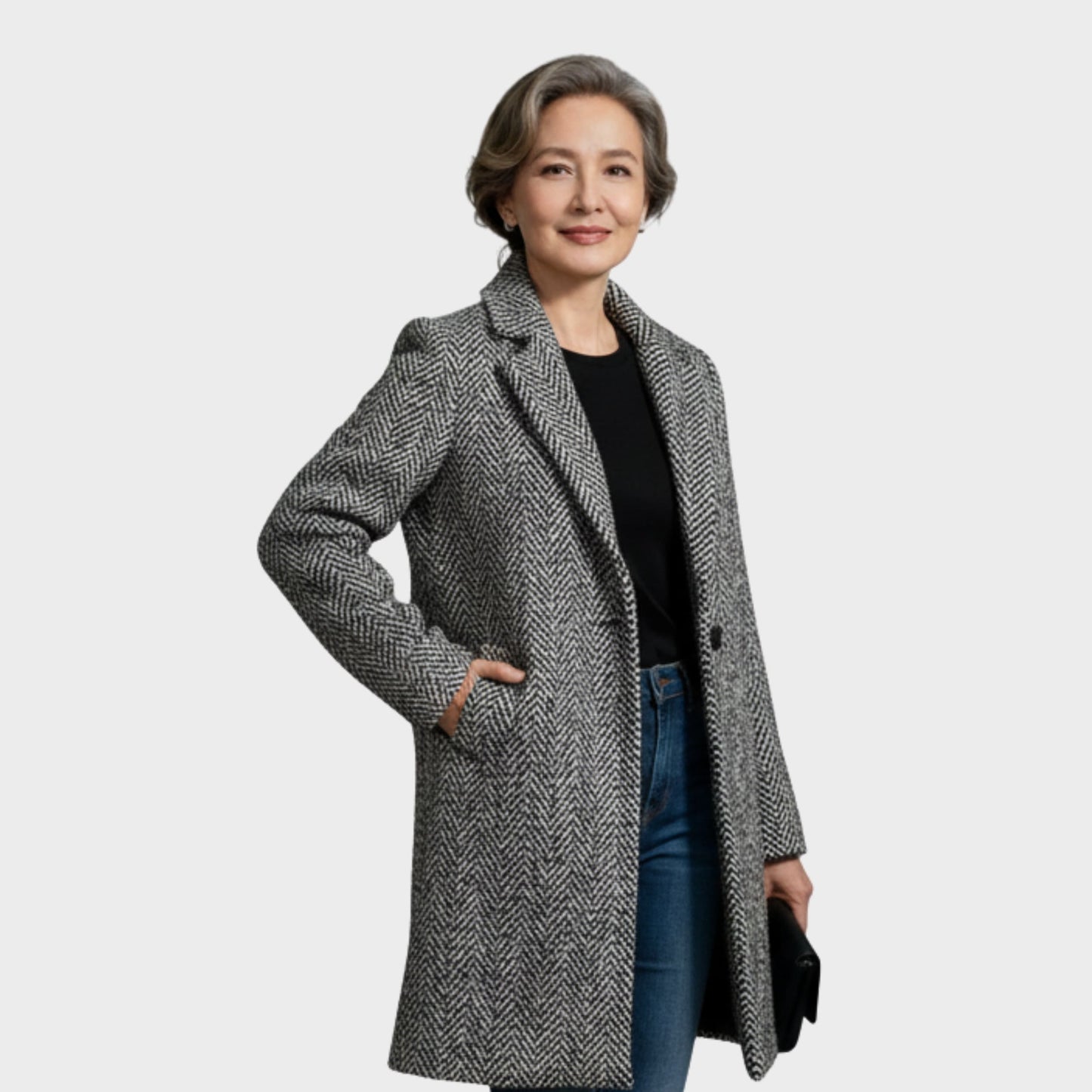Wendy | Manteau Long Élégant