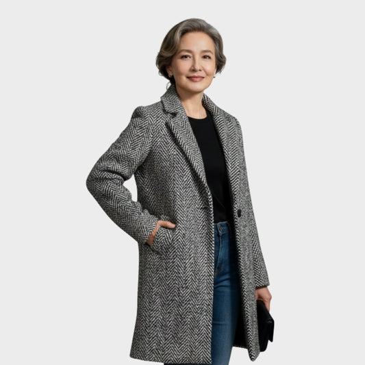 Wendy | Manteau Long Élégant