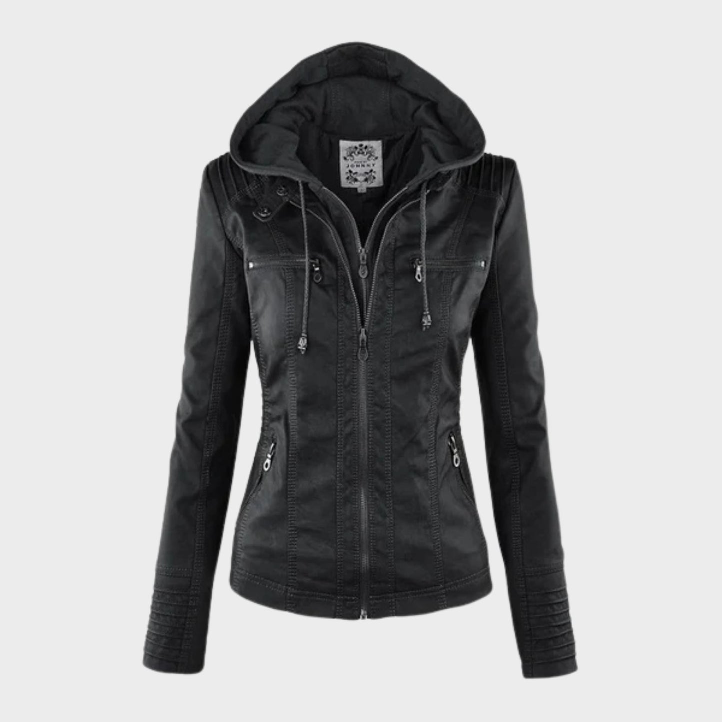 Gia | Veste en Cuir Biker