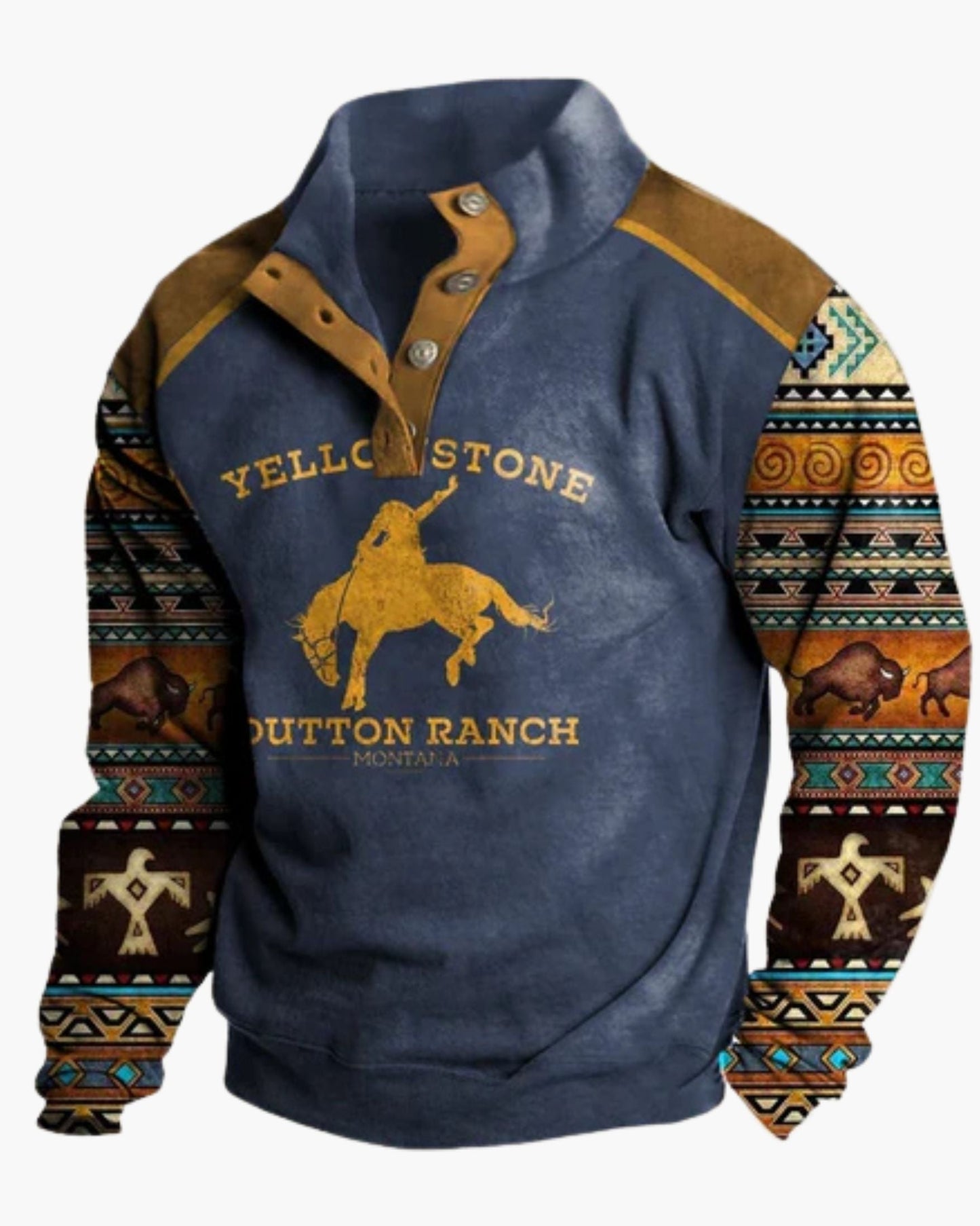 Cairnwood | Pull Fleece Extérieur à Snap