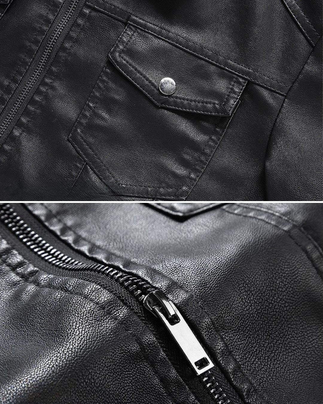 Veste en Cuir Alessandro