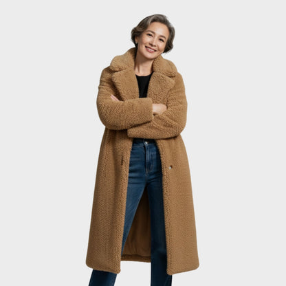 Alliah | Manteau Long en Fleece