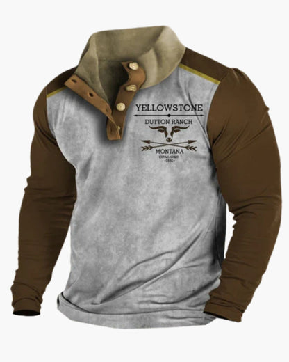 Cairnwood | Pull Fleece Extérieur à Snap