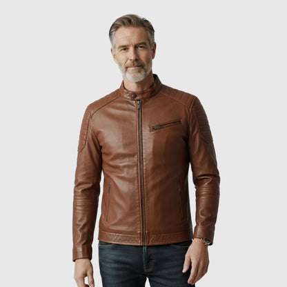 Veste en Cuir Élégante