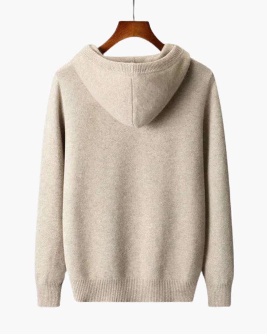 Hoodie en Laine Mérinos Élégant