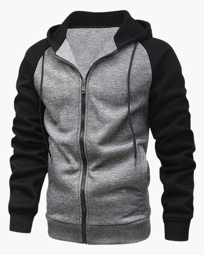 Le Cardigan en Fleece à Capuche