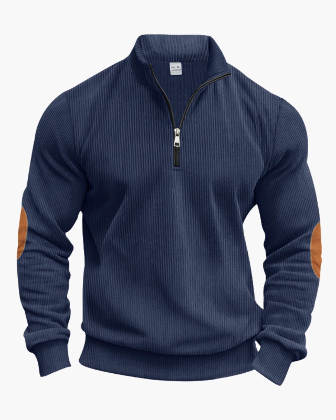 Le Sweat à Col Montant en Corderoy