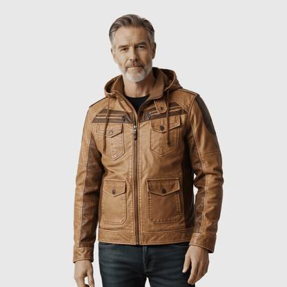 Veste en Cuir Titan