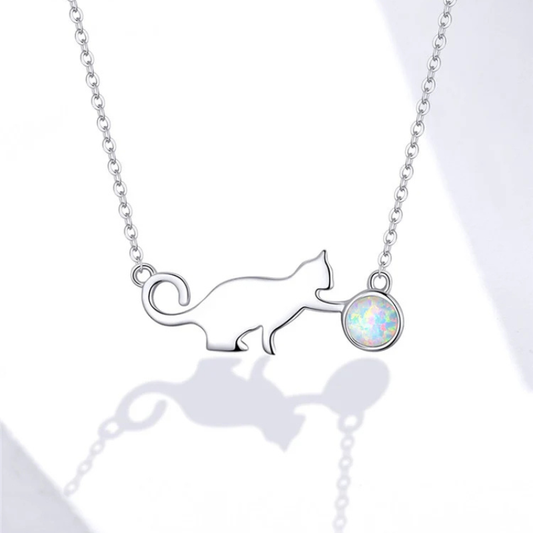 Collier Vintage Kitty