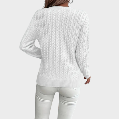 Bernila | Pull en Tricot à Câbles pour Femmes