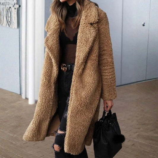 Alliah | Manteau Long en Fleece