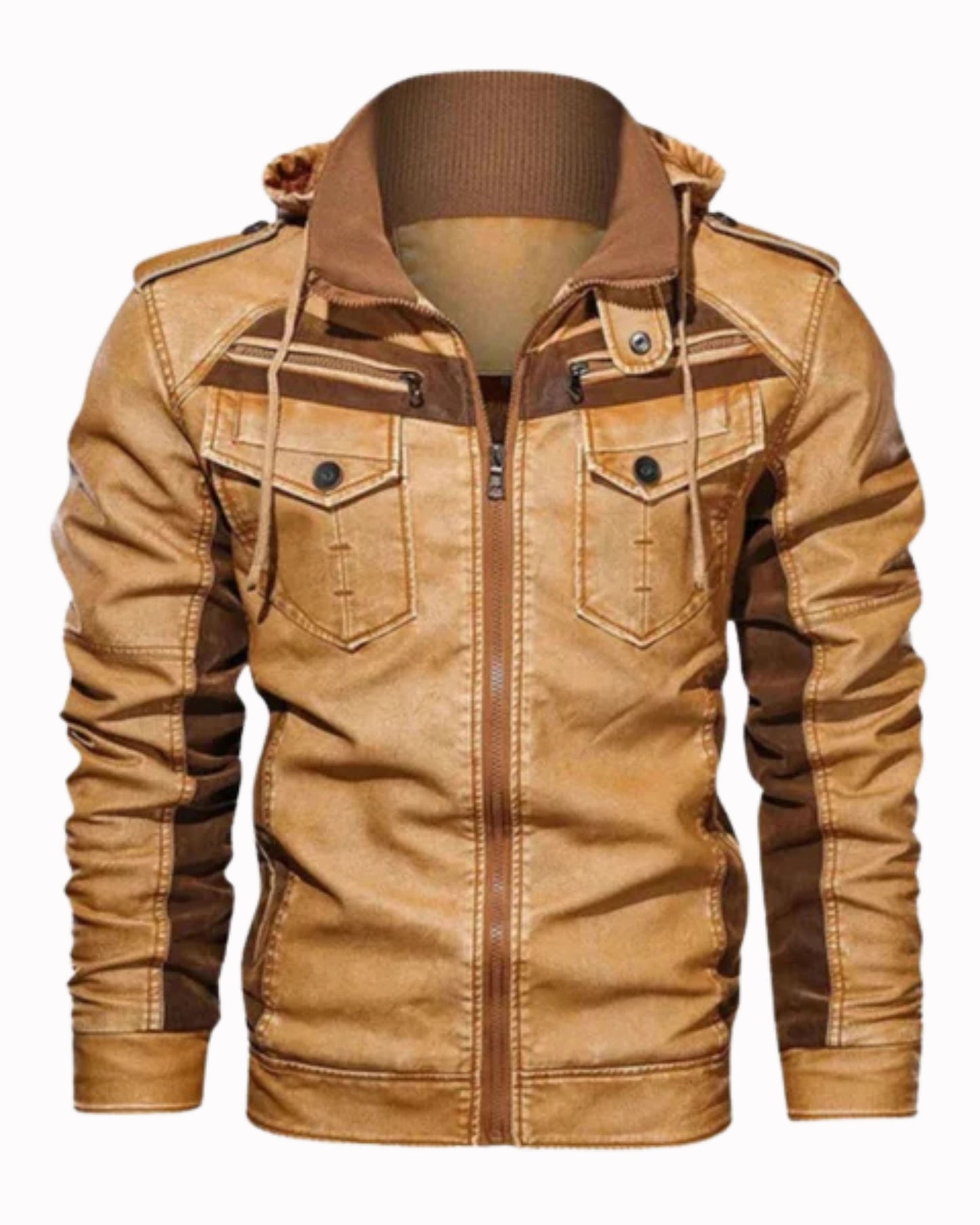 Veste en Cuir Titan