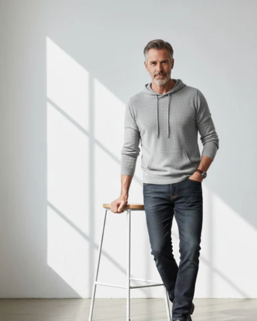 Hoodie en Laine Mérinos Sirlus