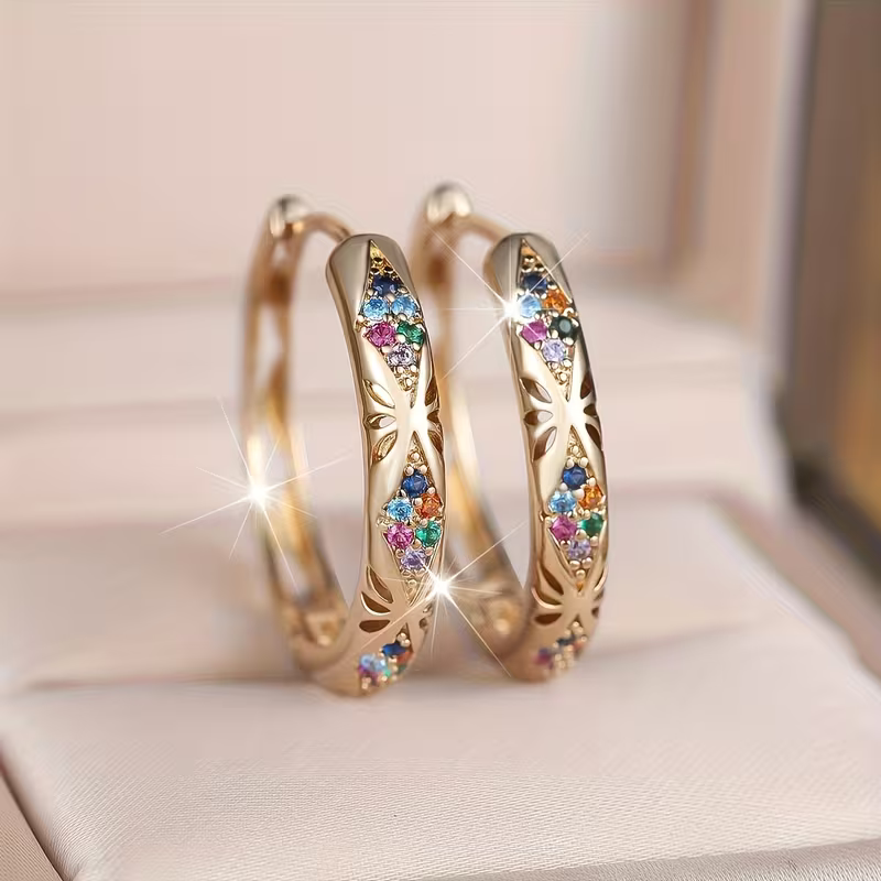 Stella | Créoles Galaxy Scintillantes