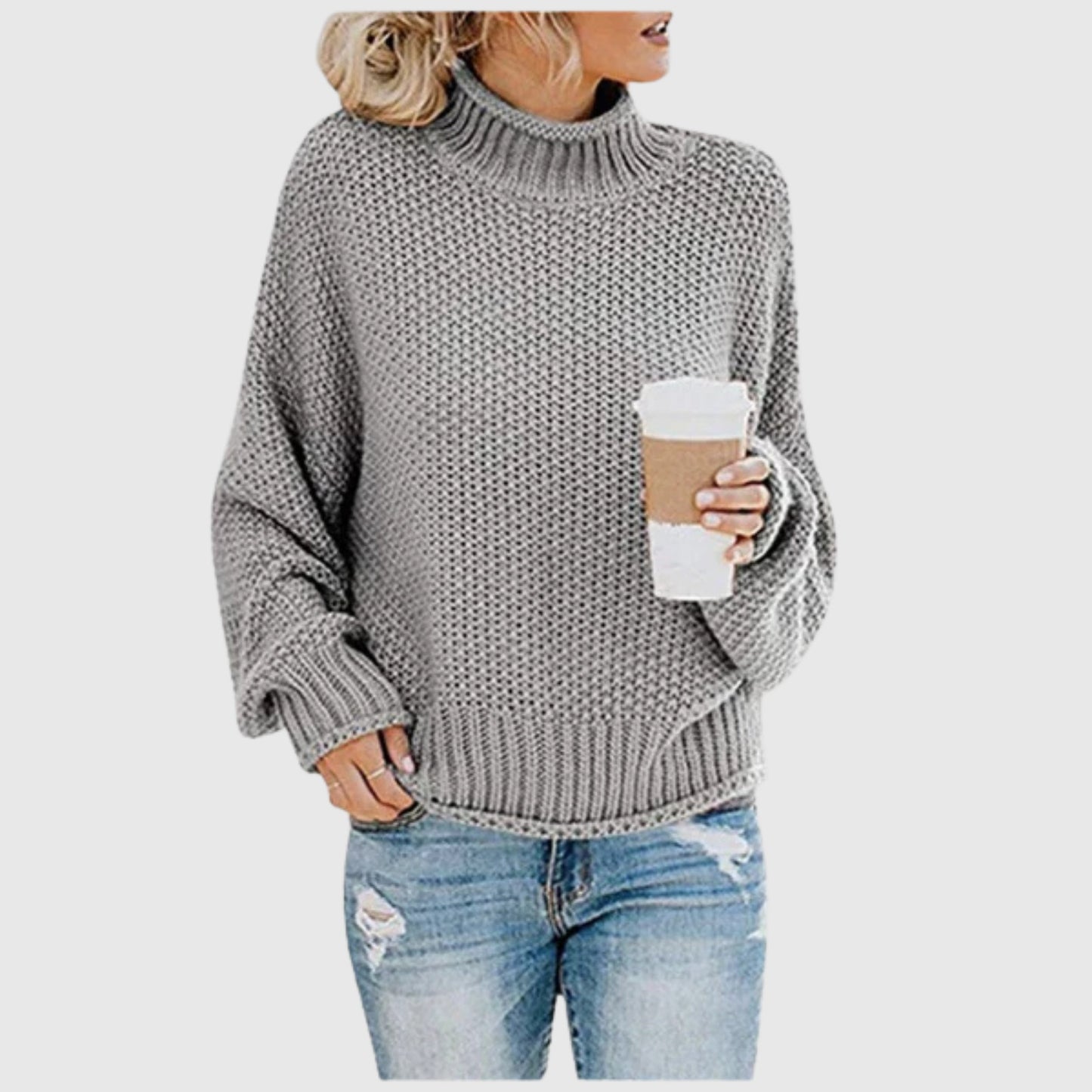 Enine | Pull Col Roulé Confortable