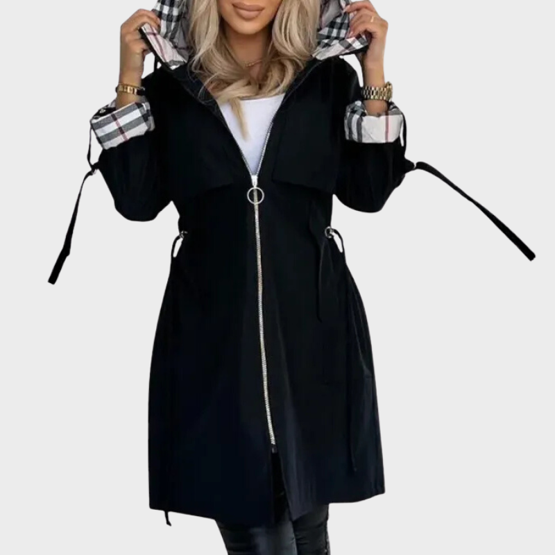 Monica | Manteau Zippé Imperméable