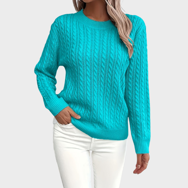 Bernila | Pull en Tricot à Câbles pour Femmes