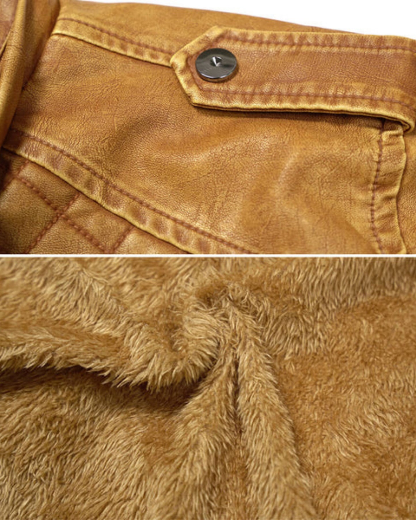 Veste en Cuir de Luxe