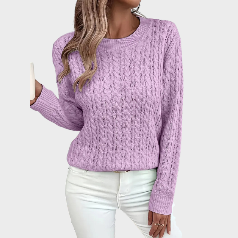 Bernila | Pull en Tricot à Câbles pour Femmes