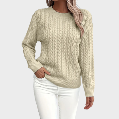 Bernila | Pull en Tricot à Câbles pour Femmes